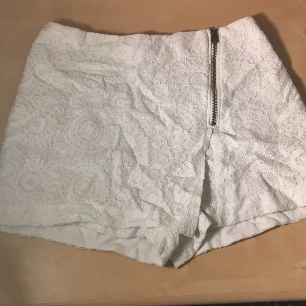 White skort